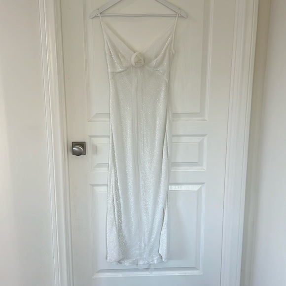 wiederhoeft Dresses & Skirts - Bridal beaded rehearsal gown